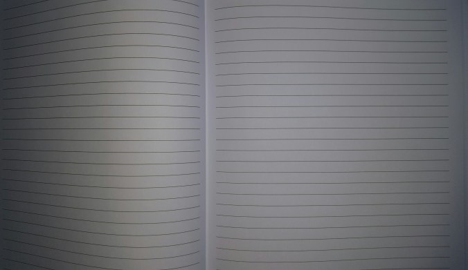 blank pages